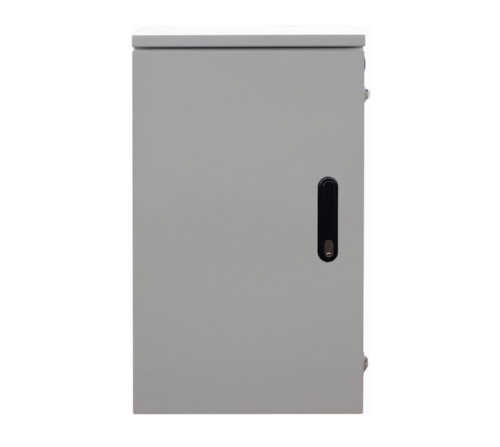 Box alimentazione ciclo lampione con switch 8 porte PoE L2, differenziale autoripristinante, bluetooth, elettroserratura, ripiano NVR, switch managed L2 8 porte PoE Gigabit + 2 SFP