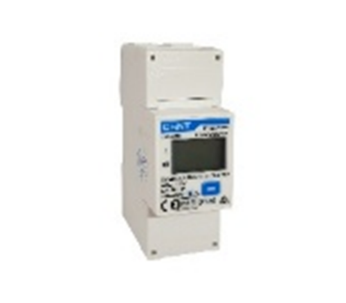 Contatore energia monofase, protocollo comunicazione Modbus RS485. 