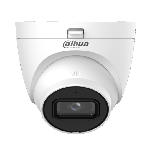 HAC-HDW1500TQ-A-S3 - Telecamera eyeball HDCVI 5 MP da interno/esterno IP67 ottica fissa M12 2.8 mm IR fino a 40 m CVI/CVBS/AHD/TVI microfono integrato 12 Vdc - Dahua 