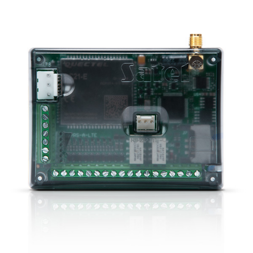 GPRS-A-LTE - Satel - Modulo IoT 4G/LTE per vigilanze (contenitore plastico, antenna inclusa), 4 ingressi NC-NO/4 uscite