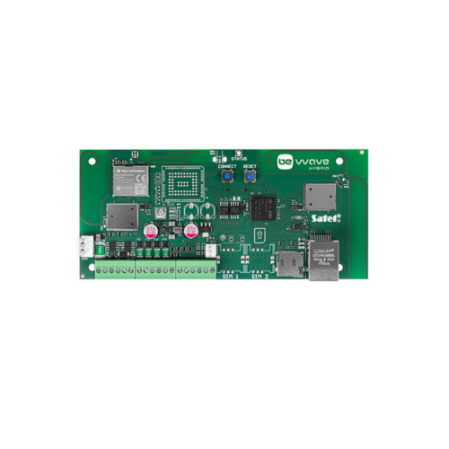 HYBRID-128 - Satel - Centrale ibrida a 128 dispositivi con bus RS-485 cablato e ricevitore wireless ABAX 2