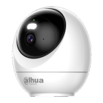 H3JE - Mini PT Wifi 6 dual band da interno, risoluzione 3Mp, ottica 2.8mm, IR 10mt, audio bidirezionale, AI human detection e pet detection, DWDR, 5Vdc - Dahua