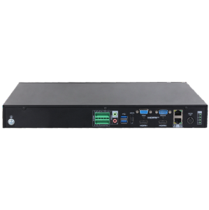 IVD5348-1I - Dispositivo Video Intelligente WizMind 48 Canali con supporto AI, fino a 32 MP 4 ingressi/2 uscite allarme, 2 porte LAN Gigabit, HDMI 4K, VGA, 16 canali metadati video, 16 canali AcuPick, 3 HDD fino a 20 TB con RAID 0/1/5 - Dahua