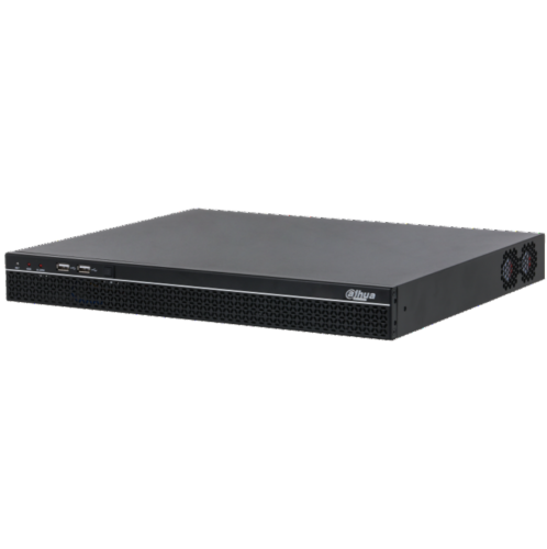 IVD5348-1I - Dispositivo Video Intelligente WizMind 48 Canali con supporto AI, fino a 32 MP 4 ingressi/2 uscite allarme, 2 porte LAN Gigabit, HDMI 4K, VGA, 16 canali metadati video, 16 canali AcuPick, 3 HDD fino a 20 TB con RAID 0/1/5 - Dahua