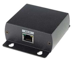 IP04 - Extender dati e PoE su cavo UTP. È possibile utilizzarne 3 in cascata sulla stessa tratta di cavo per raggiungere 360m di distanza.