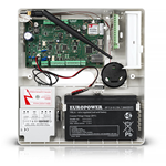 VERSA-PLUS-LTE - Centrale completa con moduli PSTN / LTE doppia SIM / ETH / Scheda vocale INT VG / Controllo ambientale INT-AV (scheda, contenitore, antenna, massimo 30 zone, 12 uscite) - Satel