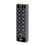 INT-SCR-BL - Tastiera multifunzione con lettore di prossimità (retroilluminazione blu, da esterno, grigio) - Satel