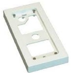 CON-460030 - Supporto a cornice per tastiera o lettore di prossimità colore nero RAL 9016