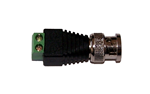 JACK-BNC : Connettore BNC maschio con morsetti a vite