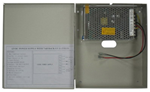 SWPB12-4A1 : Alimentatore box 1 uscita a morsetti 12Vdc 4A con predisposizione per batteria 7Ah