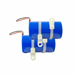 SA/BK2 - Batteria Litio 3.6V 19Ah con connettori per versione WS (kit 2 pz) - Politec