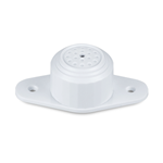 HAP100 : Microfono a montaggio superficiale in case plastico da interno, portata 5-40m2, alimentazione 12Vdc