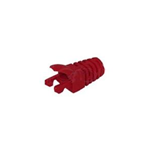 AP001-BPR : Cover in plastica per connettore RJ45, colore rosso. Conf. 100pz.
