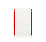 ASP-215 R - Sirena wireless ottico-acustica da interno (rossa, PIEZO, batteria CR123A, compatibile con sistema ABAX)