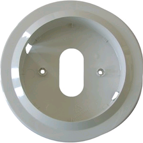 RMK400AP-IV Notifier Anello adattatore per montaggio ad incasso per basi serie 400 e 500. Utile per l'installazione del sensore a soffitto. Dimensioni: diametro interno 103mm, diametro esterno 143,5mm. Colore Avorio.