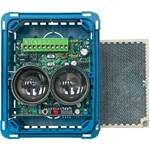 ES-25I Notifier Rivelatore lineare di fumo, composto da un’unica unità ottica (TRX) e da un riflettore. Raggio di protezione compreso tra 2 e 25 metri. Possibile montaggio ad incasso. Controllo automatico del guadagno per compensazione perdita del segnale