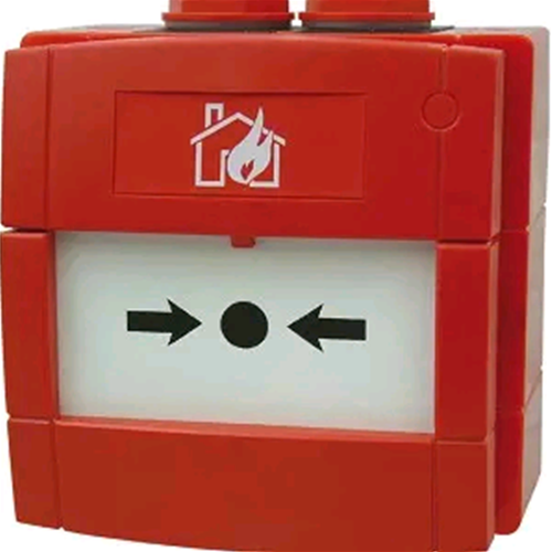 W3A-R000SG-STCK-01 Notifier Pulsante manuale convenzionale per esterno IP 67 a rottura vetro ad uno scambio. Completo di supporto di montaggio e chiave di test. Installazione a vista e possibilità d'incasso.