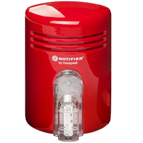 DSE3-23-HQ Notifier Sirena convenzionale da interno a sei toni con lampeggiante. Permette il ricevimento di due comandi per allarme e flash e sincronismo tra vari dispositivi. Timer per auto silenziamento programmabile. 2 frequenze di flash programmabili.