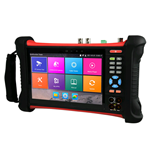 TESTER-UNIVERSALE - Tester CCTV multi-funzione per telecamere HDTVI, HDCVI, analogiche CVBS e IP