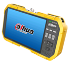 PFM907-E - Tester con display 7" per segnali video CVBS, HDCVI, AHD, TVI e IP, funzioni di controllo PTZ e analizzatore di RS485, audio e multimentro digitale, Wifi - Dahua