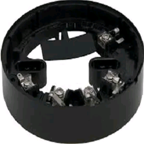 B501AP-BK Notifier Base standard per rivelatori indirizzabili NFXI-OPT-BK di colore nero lucido. Ordinabile solo in lotti da 10pz. Prezzo indicato per singolo pezzo.