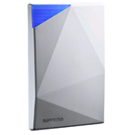 XPASS-S2M-WH-V2 - Lettore di carte Wiegand (13.56MHz ISO14443A/B, ISO15693, Mifare, Desfire(CSN), Felica) XPass S2, collegamento su RS485  - Suprema