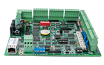 DDS-JET-D4-IP/N - Centrale on-line per 4-porte/4-lettori - completa di scheda TCP/IP