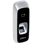 ASI1202M-D - Lettore per controllo accessi standalone (non compatibile con DSS) da esterno IP65 antivandalo IK10, lettore impronte e tessere 125 Khz, 1 uscita TTL per sirena e allarme - Dahua