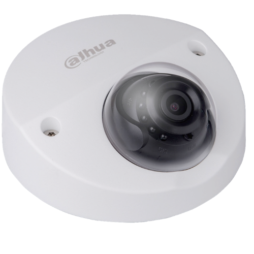 Telecamera IP Dahua Dome antivandalo IK10 ottica fissa