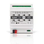 KNX-SA 24 - Attuatore di commutazione, 8 canali, 2 circuiti indipendenti con 4 relè per circuito - Satel