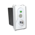 SPKCLIMA-485 - Sensore controllo termico ambientale per RS-485 da incasso - Axel