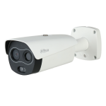 TPC-BF2241-TB3F4-DW-S2 Dahua - Telecamera biottica termografica serie Lite con rilevazione ed allarme temperatura, risoluzione 4MP (ottica) / 256×192 (termica), ottica 4mm (ottica) / 3.5mm (termica), IR 35mt, PoE/ePoE