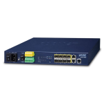 MGSD-10080F - 13'' 8-Port 100/1000Base-X SFP + 2-Port 10/100/1000Base-T L2/L4 Managed Metro Ethernet Switch (AC+2 DC, DIDO), ERPS Ring Supported - Planet
