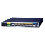 MGSW-28240F - L3 14*100/1G SFP with 4 shared 10/100/1000T + 10*1G/2.5G SFP + 4*10G SFP+ Managed Metro Ethernet Switch (AC+DC Power Redundant, 2xDI, 2xDO, Cybersecurity features, Hardware Layer3 OSPFv2 and IPv4/IPv6 Static Routing, supports CloudViewer app