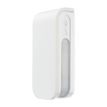 BXS-AM-W - Sensore a doppio fascio infrarosso PIR con antimascheramento per uso esterno con doppia lente a tenda 12+12mt per protezioni perimetrali, colore bianco - Optex