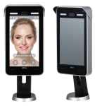ASI8223Y-A-V3 -  Lettore per controllo accessi standalone da esterno IP65 con riconoscimento facciale, lettore di tessere Mifare 13.56Mhz, schermo touch 10", supporto da tornello integrato - Dahua