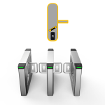 ASGB611K-L - Barriera di controllo accessi con motore brushless,12 paia di sensori IR, ante acrilico o metallo, da esterno - Motore sul lato sinistro, porta sul lato destro, 1 reader, pred.1 terminale controllo accessi con Face Recognition - Dahua