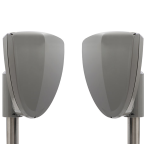 CORALPLUS100A Cias - Portata 100 m. - Versione DIGITALE. Colore grigio Barriera a microonde in versione digitale con antenna parabolica e circuito integrato