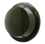 ERMOXPRO RAD Cias - Radome frontale ERMO482X3PRO, colore verde.