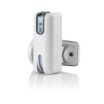AQUARIUS-XS Cias - Sensore a doppia tecnologia, doppler a microonda ed infrarosso da esterno coperto fino a 8m Alimentazione 12 V +/- 3 V - IP 65 Antimask