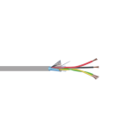 RS485 GAPID SR - Cavo Seriale RS 485 per trasmissione controllo  segnale sez. 2 x 0,75 +1 x 2 x 0,22 + S Colore Grigio (€/metro) - Politec