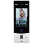 VTO7541G-S2 Dahua - Postazione esterna videocitofonica IP in alluminio anodizzato IK07, schermo 8" LCD touch screen, IP66, apertura tramite riconoscimento, password, lettore biometrico di impronte, lettore di badge e TAG, 12Vdc