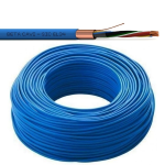 SIC-EL 10 - Cavo 10x0,22+T+S guaina LSZH - BLU per impianti antintrusione a norma di riferimento CEI UNEL 36762, CEI 46-76, EN 50575 - Euroclasse CPR Eca - Diametro esterno 5,20 mm - Beta Cavi