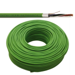 SIC-B 10 - Cavo 10x0,22+T+S guaina Dufaflam+LSZH - VERDE per impianti antintrusione a norma di riferimento CEI UNEL 36762, CEI 46-76, EN 50575 - Euroclasse B2ca s1a d1 a1 - Diametro esterno 5,20 mm - Beta Cavi