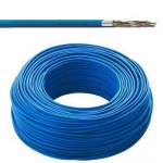 BNFU5E-E - Cavo FTP Cat 5e AWG24 guaina LSZH Blu, per impianti dati e ibridi per reti LAN 10/100/1000 base-T cablaggio strutturato e sistemi di videosorveglianza IP - Norme di rif CEI UNEL 36762, EN 50575 Euroclasse Eca - Beta Cavi