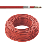 FRHRR 2150 ARM - Cavo 2 x 1,50 guaina Duraflam LSZH Rosso armato antiroditore in Euroclasse Cca s1b d1 a1 - Diametro esterno 11,00 mm - Beta Cavi