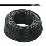 BNUU6ADG-F - Cavo UTP Cat 6A doppia guaina AWG23 guaina PE nero, per impianti dati e ibridi per reti LAN 10/100/1000 base-T cablaggio strutturato e sistemi di videosorveglianza IP - Norme di rif CEI UNEL 36762, EN 50575 Euroclasse Fca - Beta Cavi