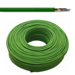BNUU5E-B - Cavo UTP Cat5 e AWG24 guaina LSZH verde, per impianti dati e ibridi per reti LAN 10/100/1000 base-T cablaggio strutturato e sistemi di videosorveglianza IP - Norme di rif CEI UNEL 36762, EN 50575 Euroclasse B2ca s1a d1 a1 - Beta Cavi