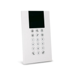 RW332KPP800E - Tastiera Radio PANDA Bidirezionale BIANCA con Prossimità (NO tag), 868MHz, solo per WiComm PRO - Risco