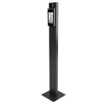 ASF172X-IT1 : Supporto verticale in acciaio preverniciato colore nero per ASI7213X-T1 - Dahua
